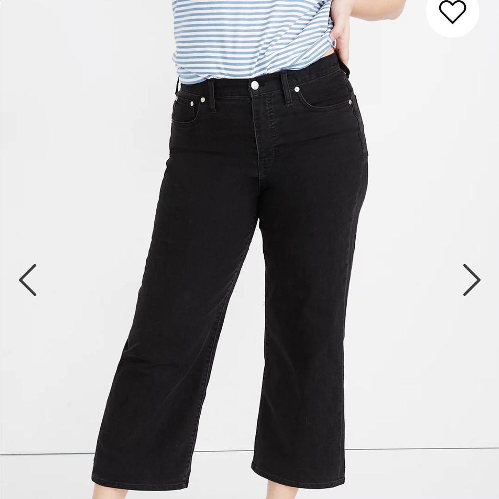 Madewell Slim Wideleg Crop